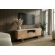 SZAFKA RTV SAVOY 150X40 CM BEŻOWA
