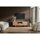 SZAFKA RTV SAVOY 150X40 CM BEŻOWA