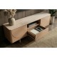SZAFKA RTV SAVOY 150X40 CM BEŻOWA