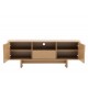 SZAFKA RTV SAVOY 150X40 CM BEŻOWA