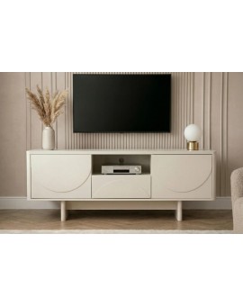 SZAFKA RTV SAVOY 150X40 CM BIAŁA
