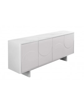 KOMODA SAVOY 180X40 CM BIAŁA
