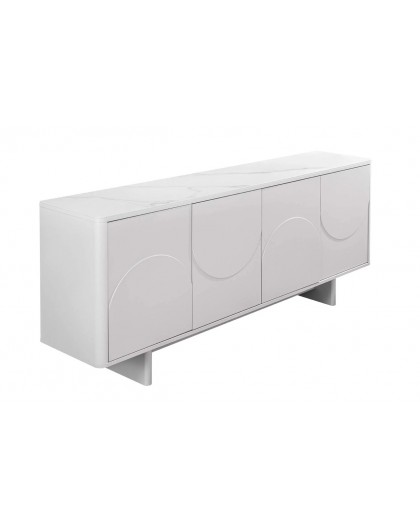 KOMODA SAVOY 180X40 CM BIAŁA