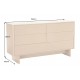KOMODA SAVOY 150X40 CM BEŻOWA