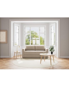 SOFA ROZKŁADANA FLEURY BEŻOWA 176 CM