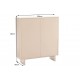 KOMODA SAVOY 120X35 CM BEŻOWA