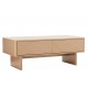 STOLIK KAWOWY SAVOY 120X60 CM BEŻOWY