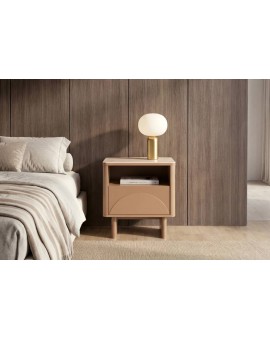 SZAFKA NOCNA SAVOY 40X50 CM BEŻOWA