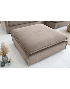 PUF HEAVEN 100X100 CM SZTRUKS BEŻOWY