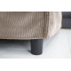 PUF HEAVEN 100X100 CM SZTRUKS BEŻOWY