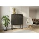KOMODA ORBIT 85X45 CM MANGO CZARNA