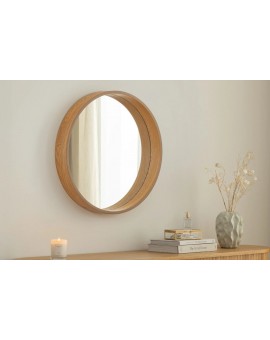 LUSTRO ŚCIENNE PORTRAIT 70 CM DĄB