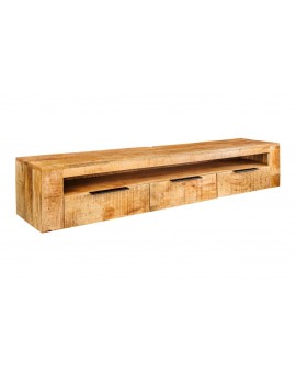 SZAFKA RTV IRON CRAFT 160X33CM MANGO