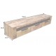 SZAFKA RTV IRON CRAFT 160X33CM MANGO