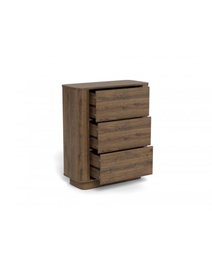 KOMODA ATMORE 90X40 CM DĄB DYMIONY