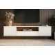 SZAFKA RTV LOFT 150X40 CM BIAŁA
