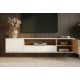 SZAFKA RTV LOFT 150X40 CM BIAŁA