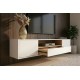 SZAFKA RTV LOFT 150X40 CM BIAŁA