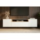 SZAFKA RTV LOFT 160X40 CM BIAŁA