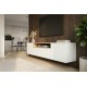 SZAFKA RTV LOFT 160X40 CM BIAŁA