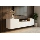SZAFKA RTV LOFT 160X40 CM BIAŁA