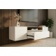 SZAFKA RTV LOFT 160X40 CM BIAŁA