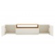 SZAFKA RTV LOFT 160X40 CM BIAŁA