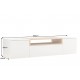 SZAFKA RTV LOFT 160X40 CM BIAŁA