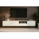 SZAFKA RTV LOFT 200X40 CM BIAŁA