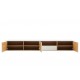 SZAFKA RTV LOFT 200X40 CM BIAŁA