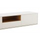 SZAFKA RTV LOFT 200X40 CM BIAŁA