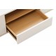 SZAFKA RTV LOFT 200X40 CM BIAŁA