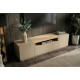 SZAFKA RTV LOFT 160X42 CM BEŻOWA