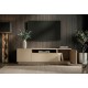 SZAFKA RTV LOFT 160X42 CM BEŻOWA