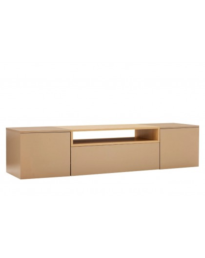SZAFKA RTV LOFT 160X40 CM BEŻOWA