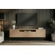 SZAFKA RTV LOFT 160X40 CM BEŻOWA