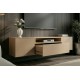 SZAFKA RTV LOFT 160X40 CM BEŻOWA