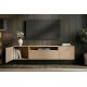 SZAFKA RTV LOFT 160X40 CM BEŻOWA