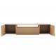 SZAFKA RTV LOFT 160X40 CM BEŻOWA