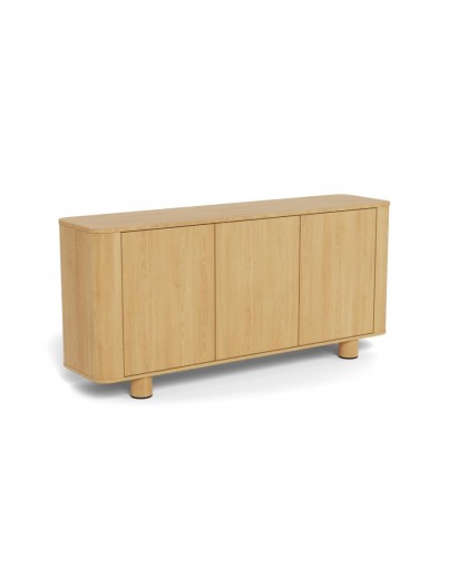 KOMODA ATMORE 160x40 CM DĄB NATURALNY