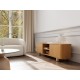 SZAFKA RTV ATMORE 160x40 CM DĄB NATURALNY