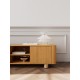 SZAFKA RTV ATMORE 160x40 CM DĄB NATURALNY