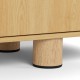 SZAFKA RTV ATMORE 160x40 CM DĄB NATURALNY