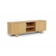SZAFKA RTV ATMORE 160x40 CM DĄB NATURALNY
