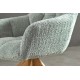 KRZESŁO OBROTOWE PAPILLON III BOUCLE ZIELONE