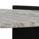 STOLIK KAWOWY ZAFRA 125X60 CM MARMUR SZAREGO