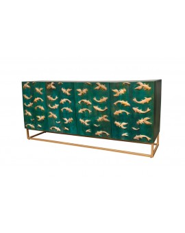 KOMODA GOLDEN LAGOON 177X39 CM MANGO TURKUSOWA