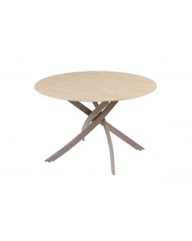 STÓŁ ALPINE 120 CM CERAMIKA BEŻOWY
