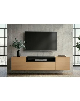 SZAFKA RTV LOFT 160X40 CM DĄB