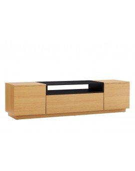 SZAFKA RTV LOFT 160X42 CM DĄB
